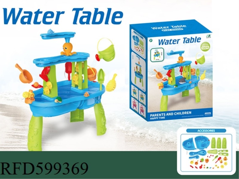 BLUE BEACH WATER TABLE