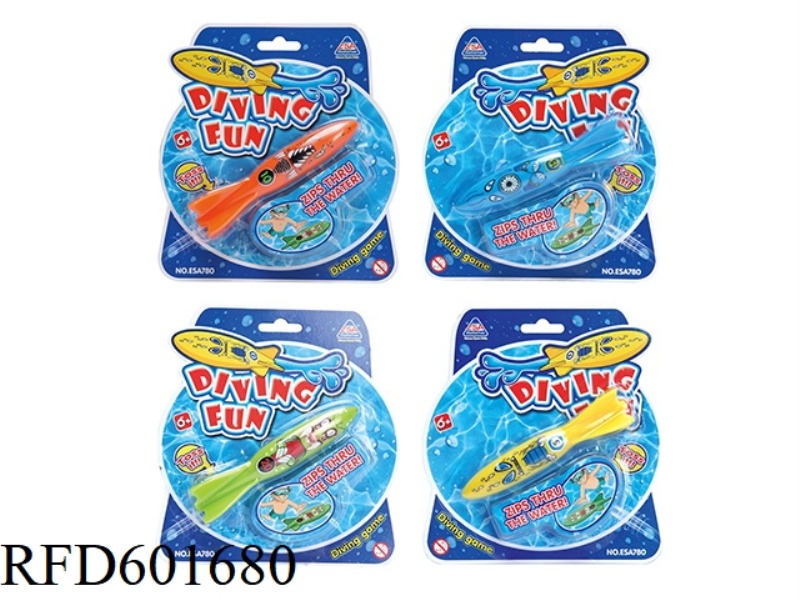 DIVING TORPEDO, ONE