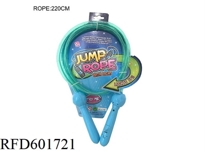 JUMP ROPE PINK, BLUE RIBBON LIGHT PACKAGE ELECTRICITY