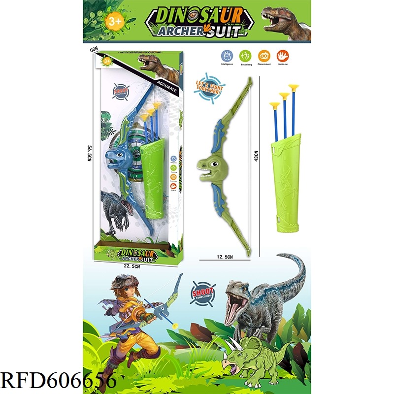 DINOSAUR BOW AND ARROW BARREL