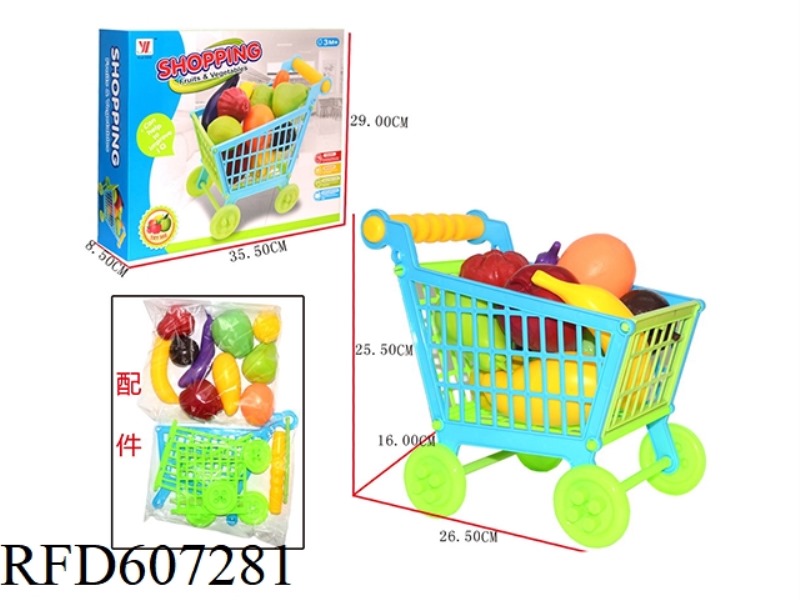 FRUIT SHOPPING CART