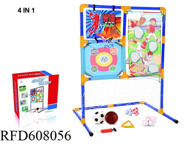 FOUR-IN-ONE GAME COMBINATION
