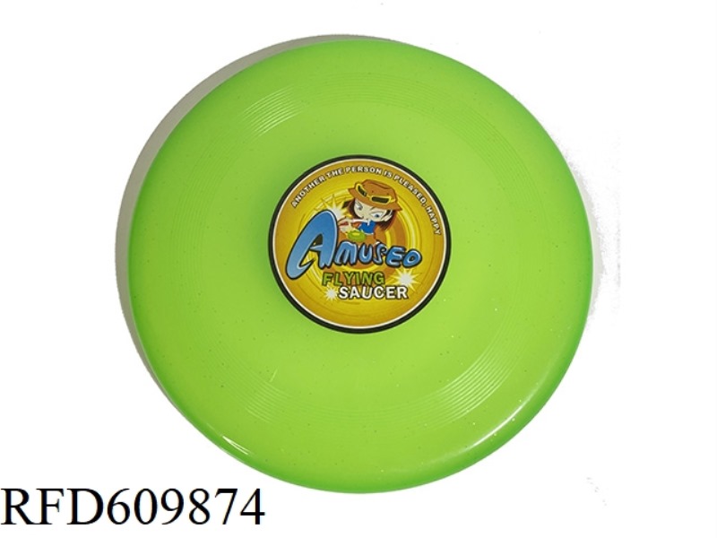 8.5 INCH SILVER DOT FRISBEE