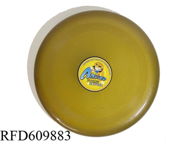12 INCH SILVER DOT FRISBEE