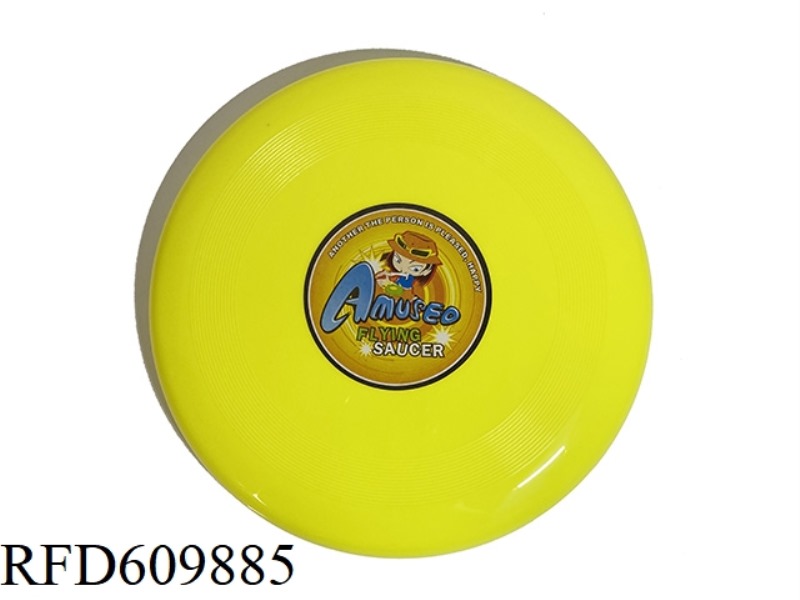9 INCH SOLID COLOR FRISBEE