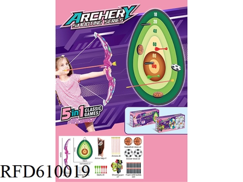 LIGHT BOW AVOCADO TARGET (PINK)