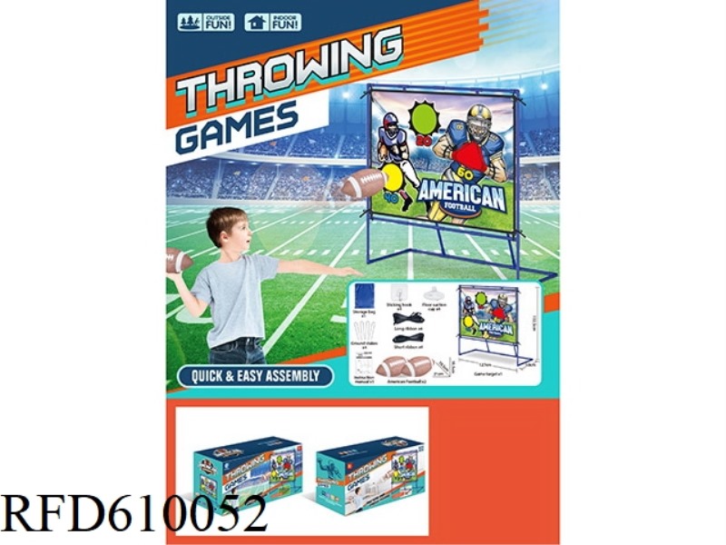 FOOTBALL CLOTH (WITH RACK) 120*90CM