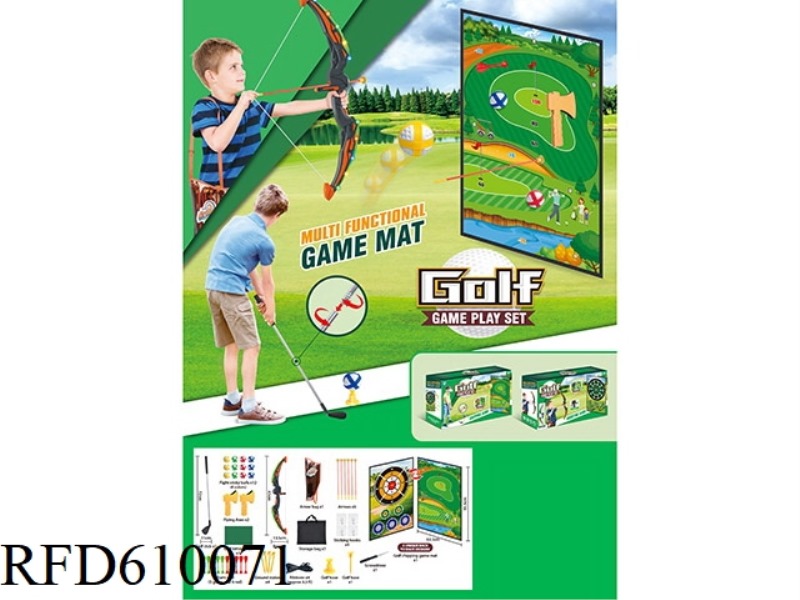 BOW AND ARROW TWO-SIDED GOLF SUIT