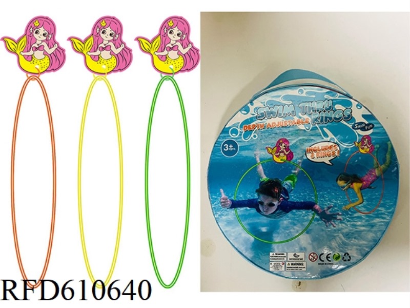 DIVING THROUGH THE CIRCLE 80CM