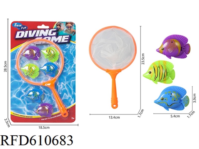 FISHING (WITH 6 SMALL FISH)