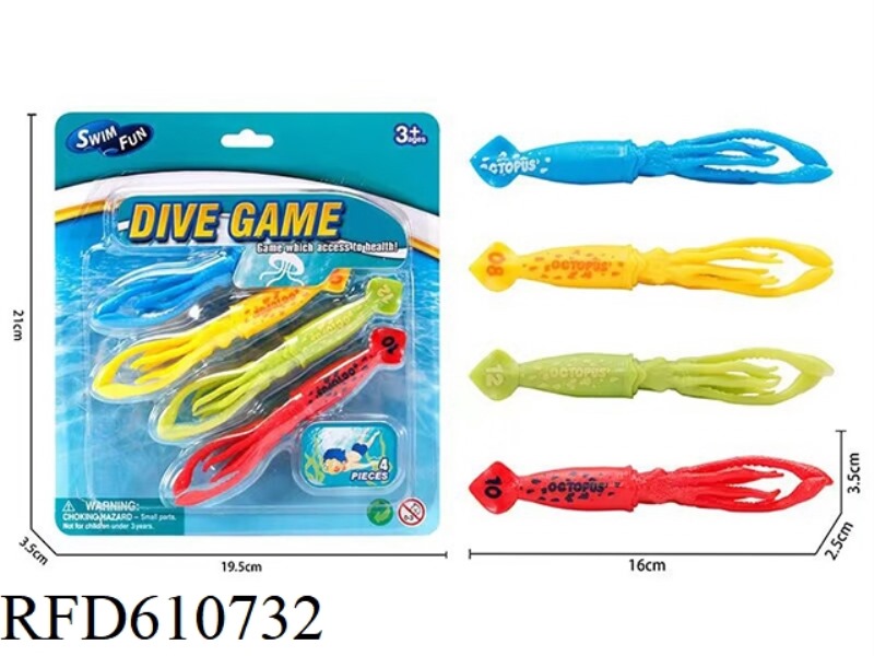 DIVING SQUID