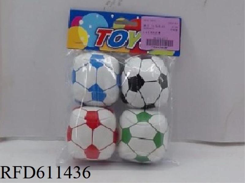 2.5 INCH FOUR-COLOR FOOTBALL