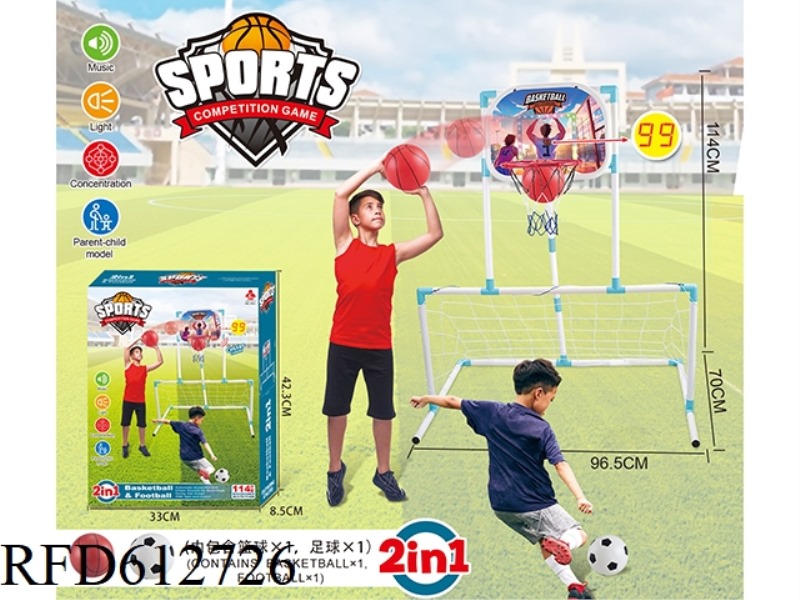 COUNTING LIGHTS BASKETBALL SOCCER 2-IN-1