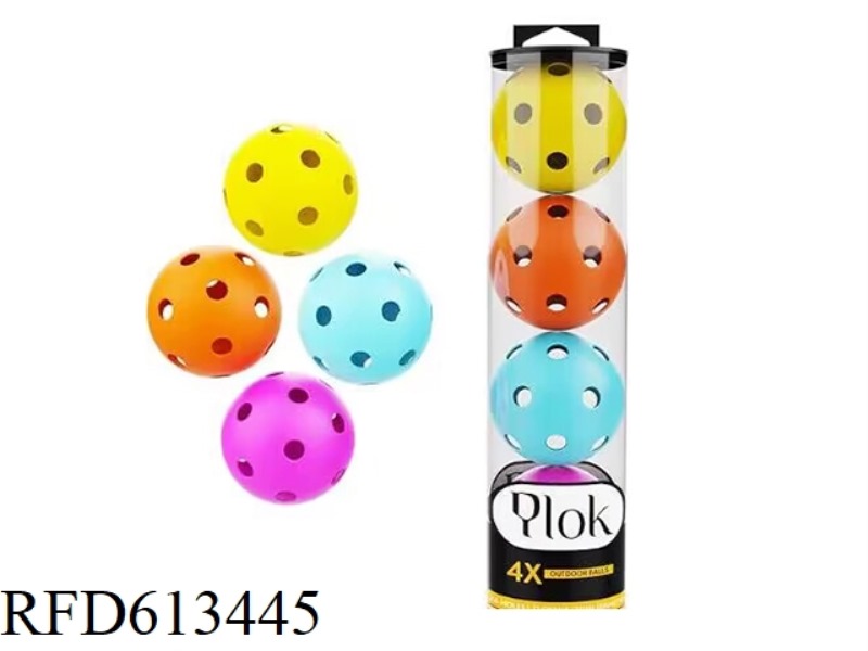 26 HOLES 4 PK PICKLEBALLS