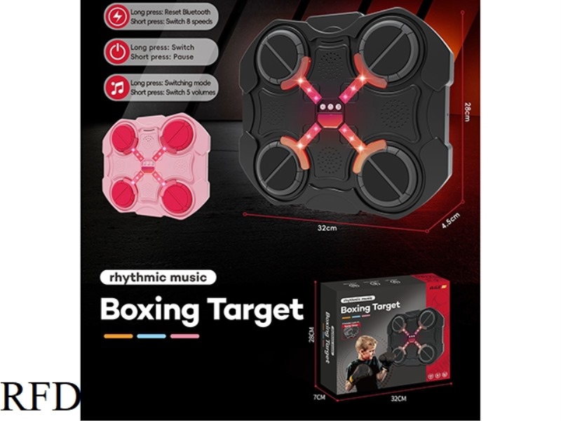 FOUR HEALTH MUSIC BOXING TARGET - BLUETOOTH LITHIUM BATTERY CHARGING MODEL