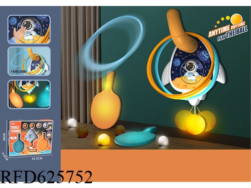 GLOWING TABLE TENNIS SET