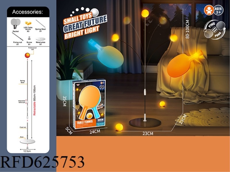 GLOWING TABLE TENNIS SET
