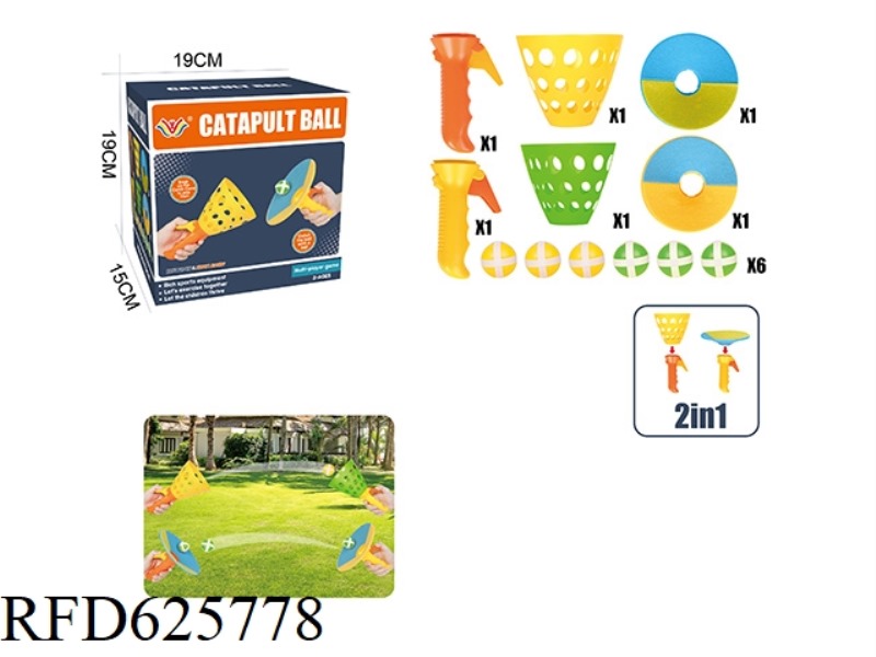 CATAPULT STICKY BALL 2 IN 1