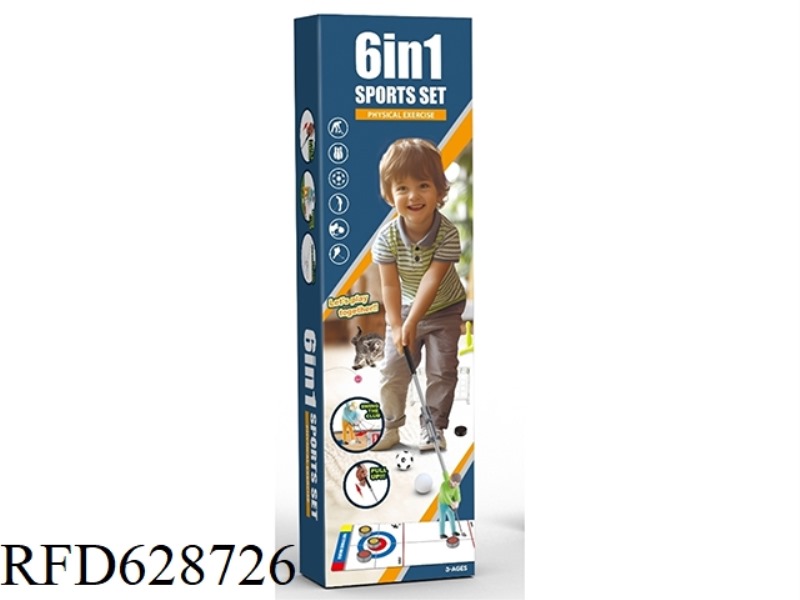 6 IN 1 LITTLE GOLF