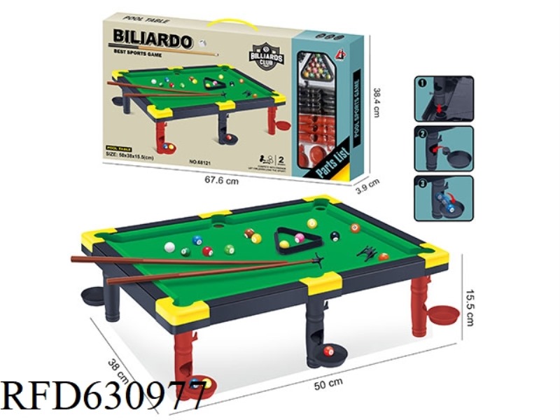 PLUSH BILLIARDS SET