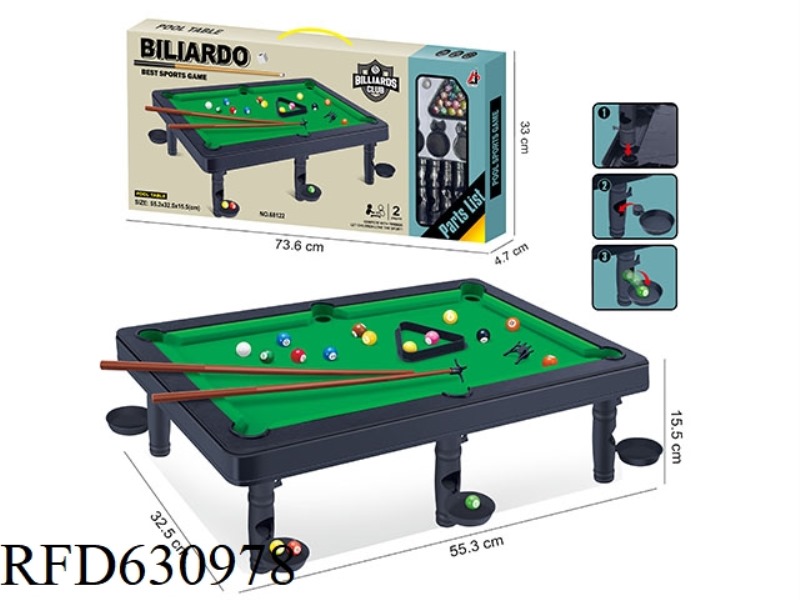 PLUSH BILLIARDS SET