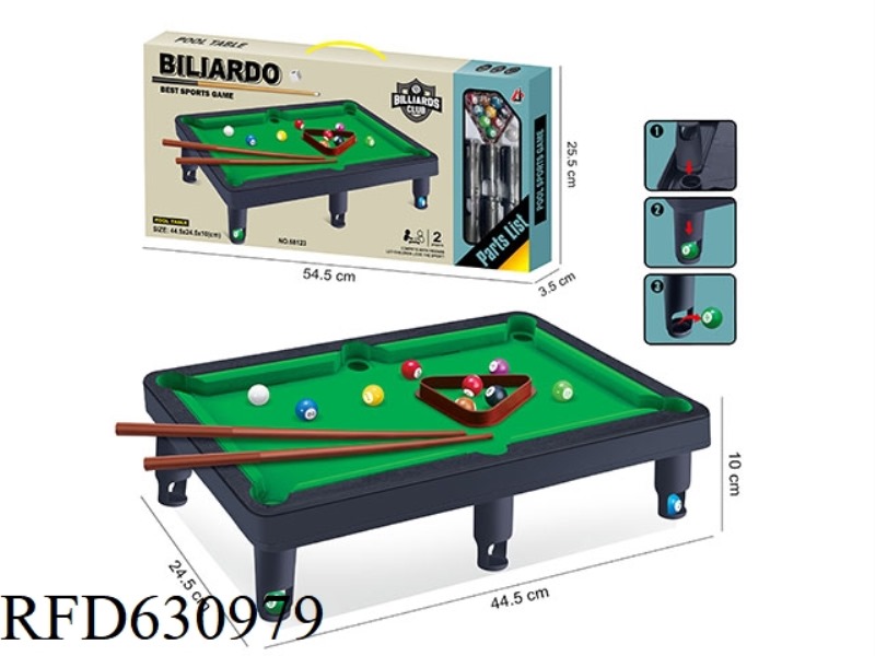 PLUSH BILLIARDS SET