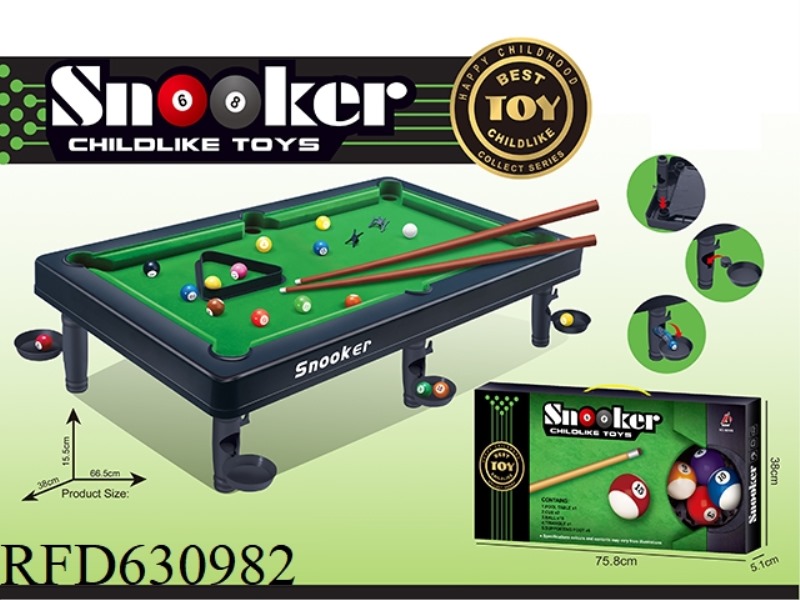 PLUSH BILLIARDS SET