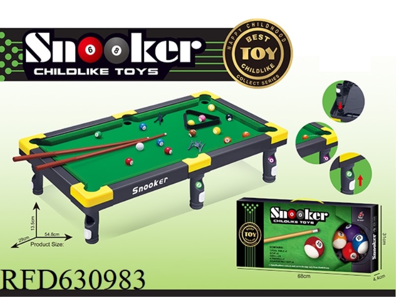 PLUSH BILLIARDS SET