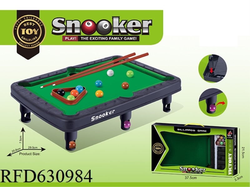 PLUSH BILLIARDS SET
