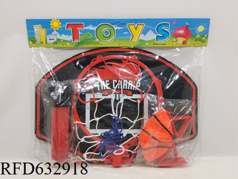BASKETBALL BOARD (WITH 1 12CM BASKETBALL+1 PUMP+1 BASKETBALL NET+2 TRIPODS)