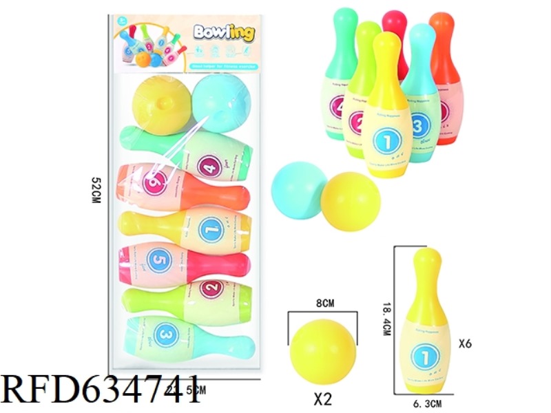 NUMBER BOWLING BALL