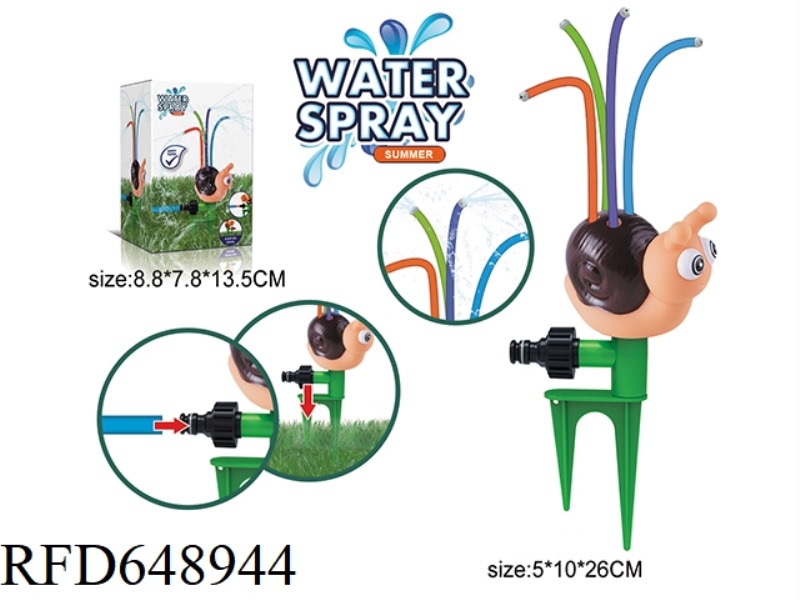 OUTDOOR SNAIL SPRINKLER