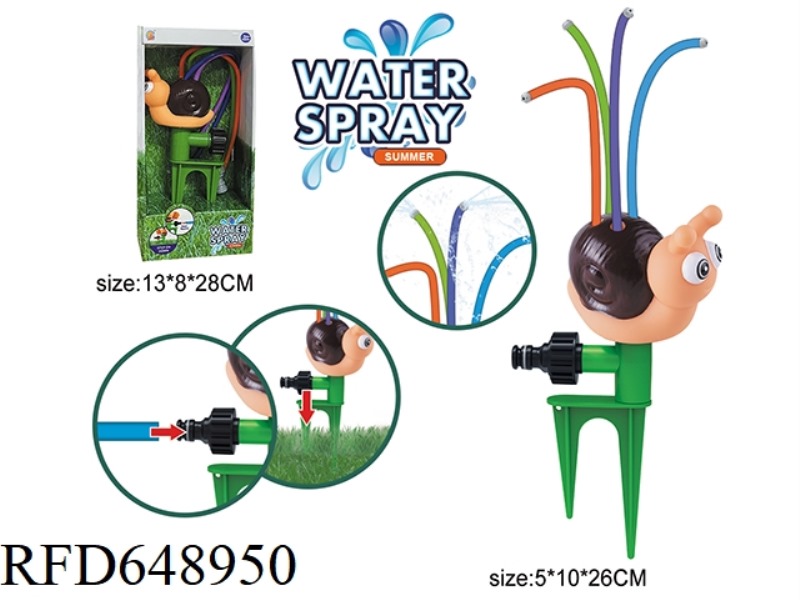 OUTDOOR SNAIL SPRINKLER