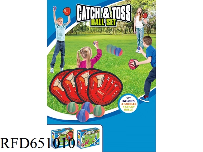 HAND STICKY TARGET (4 BALLS +4 BEATS)