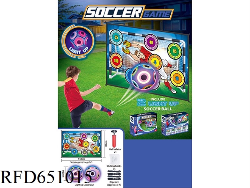 MUSCLE BOYS SOCCER CLOTH (WITH 2 LIGHT BALLS)
