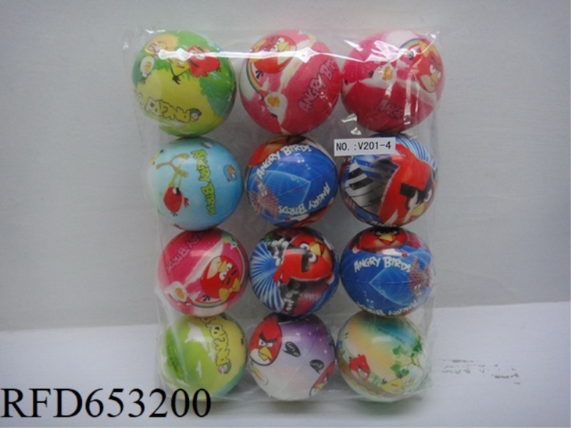MORE THAN 12 ANGRY BIRDS 2.5-INCH PU BALLS
