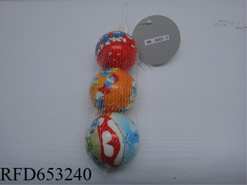 3 MORE SMURF 2.5-INCH PU BALLS