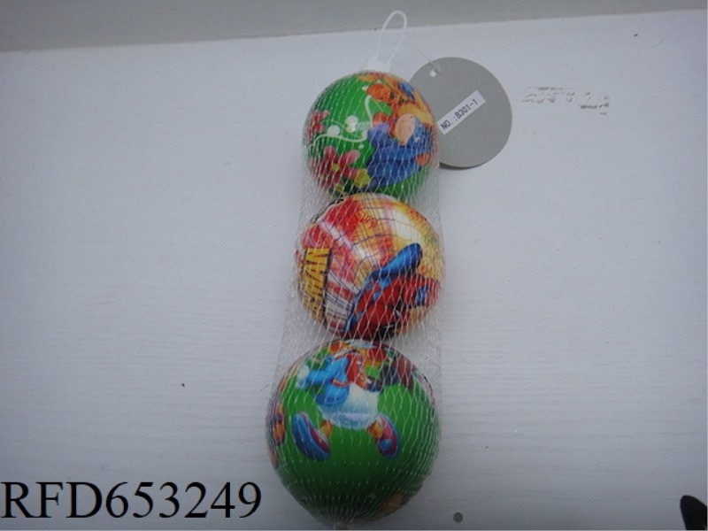 3 DIFFERENT DISNEY 3-INCH PU BALLS