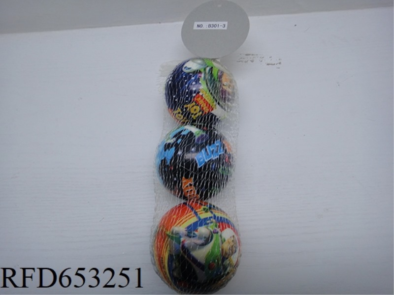 3 MULTIPLE TOY STORY 3-INCH PU BALLS