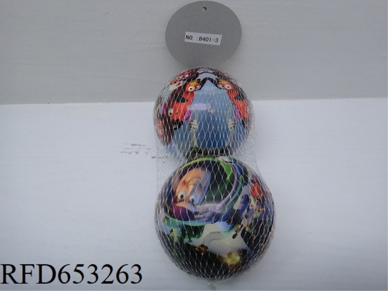 2 DIFFERENT TOY STORY 4-INCH PU BALLS