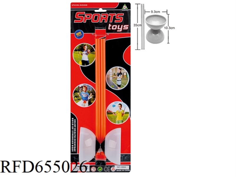 SMALL DIABOLO WITH PLASTIC HANDLE