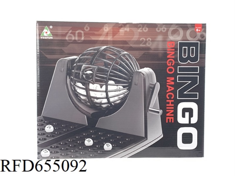 LUCKY BINGO MACHINE 90 YARDS