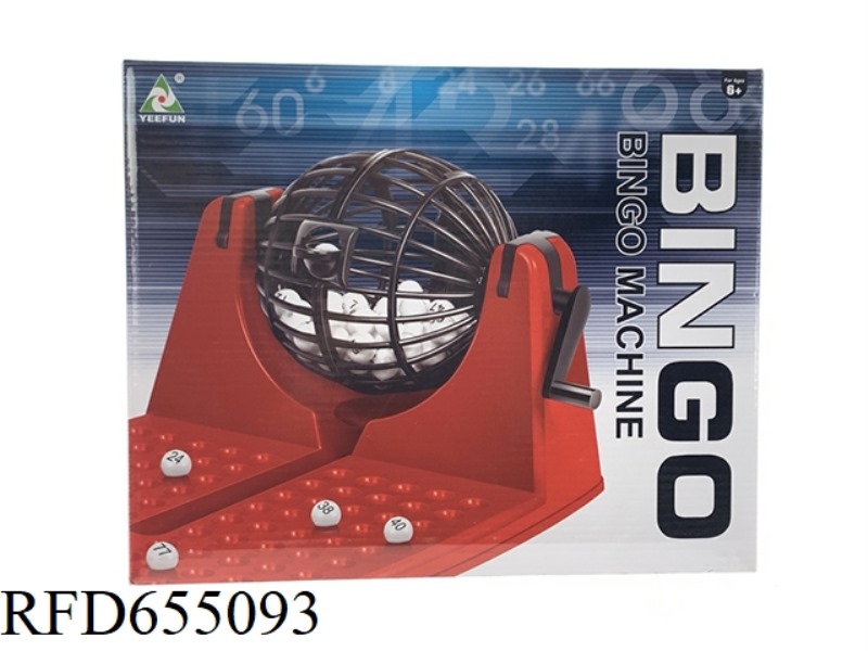 LUCKY BINGO MACHINE 90 YARDS