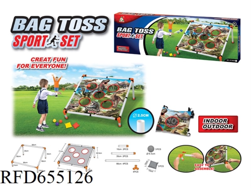DINOSAUR BEANBAG BOARD