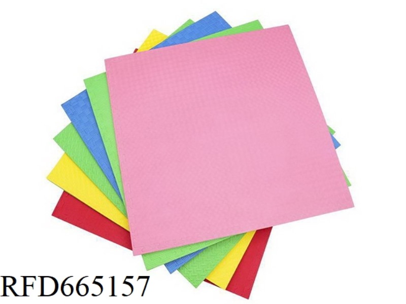 EVA100*100*4CM TAEKWONDO GYMNASIUM TRAINING FLOOR MAT WITH GIRDLE (CPC)