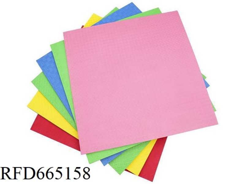 EVA100*100*3CM TAEKWONDO GYMNASIUM TRAINING FLOOR MAT WITH GIRDLE (CPC)