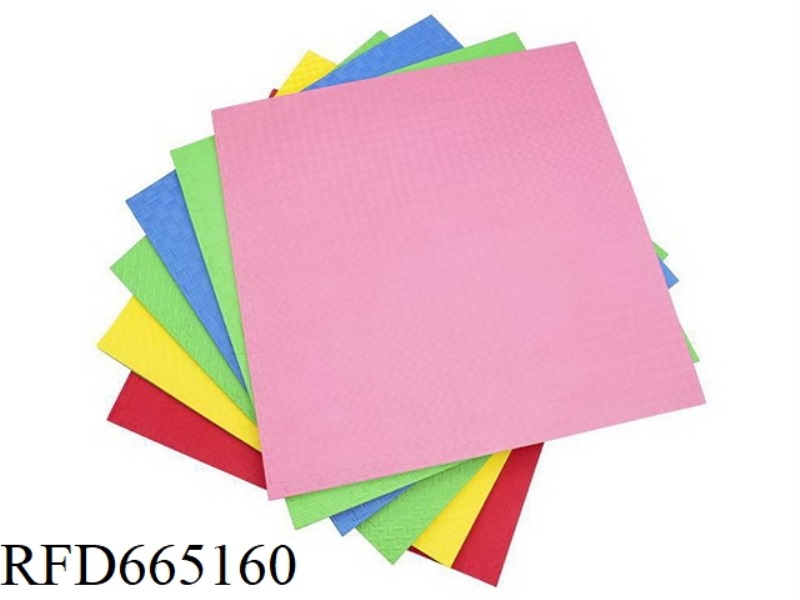 EVA100*100*2CM TAEKWONDO GYMNASIUM TRAINING FLOOR MAT WITH GIRDLE (CPC)