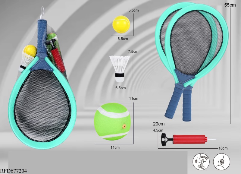 FABRIC TENNIS RACKET