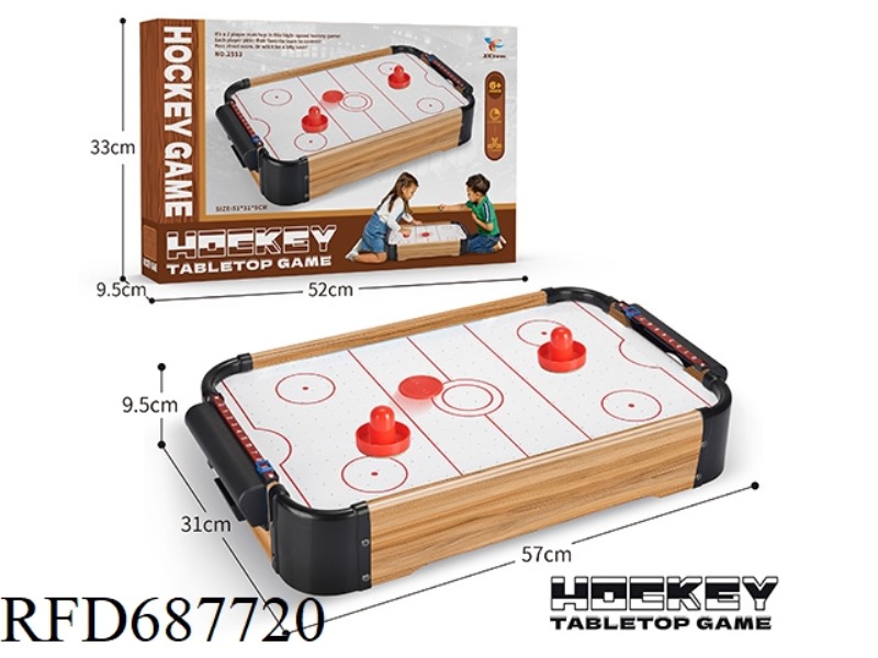 WOODEN ICE HOCKEY TABLE