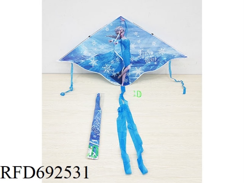 1.2-METER DIAMOND-SHAPED ICE PRINCESS KITE (WITH STRING)